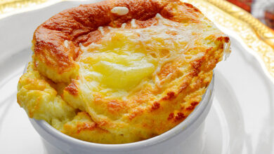 Soufflé asperges