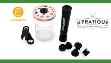 Kit de mise sous-vide 2 en 1