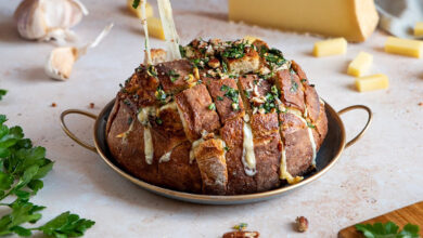 Pain hérisson Beaufort AOP noix de pécan