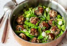 Boulettes de bœuf petits pois