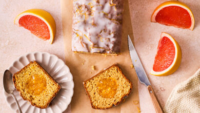 Cake moelleux Pomelo de Corse IGP