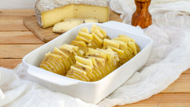 Pommes de terre éventail Tome des Bauges AOP