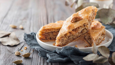 Baklava noix de cajou, noix cardamome