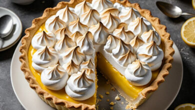 Tarte citron meringuée