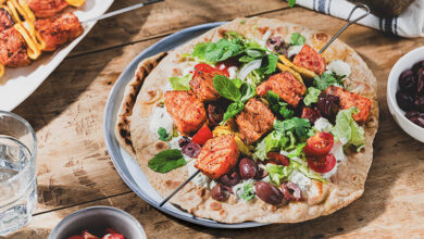 Kebab saumon de Norvège