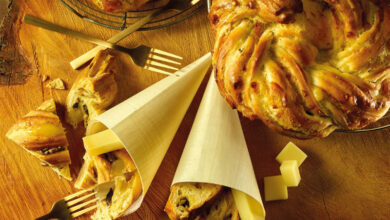 Brioche tressée surprise Beaufort AOP