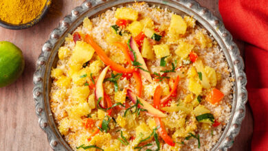 Tapioca sauté à l’Indienne