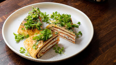 Fluffy pancakes saumon fumé