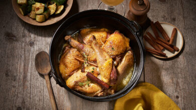 Fricassée Pintade mode Brasseurs