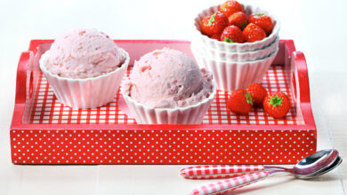 Glace fraise mascarpone Galbani
