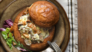 Gros chou bouchée à la reine