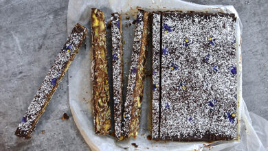 Barres Choco-Avocado Crunch