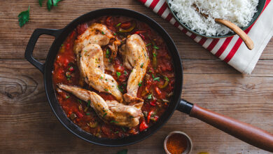 Gigolettes lapin basquaise