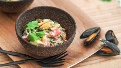 Ceviche Moules de bouchot Baie du Mont-Saint-Michel