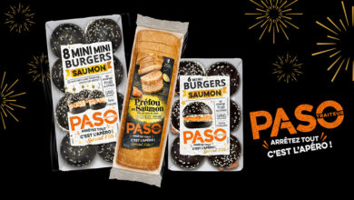 Gamme saumon tables de fêtes