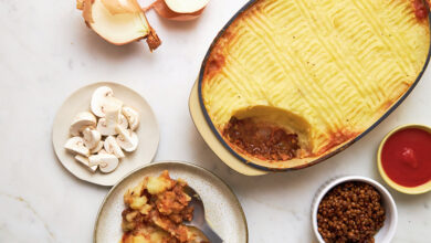 Hachis parmentier végétarien