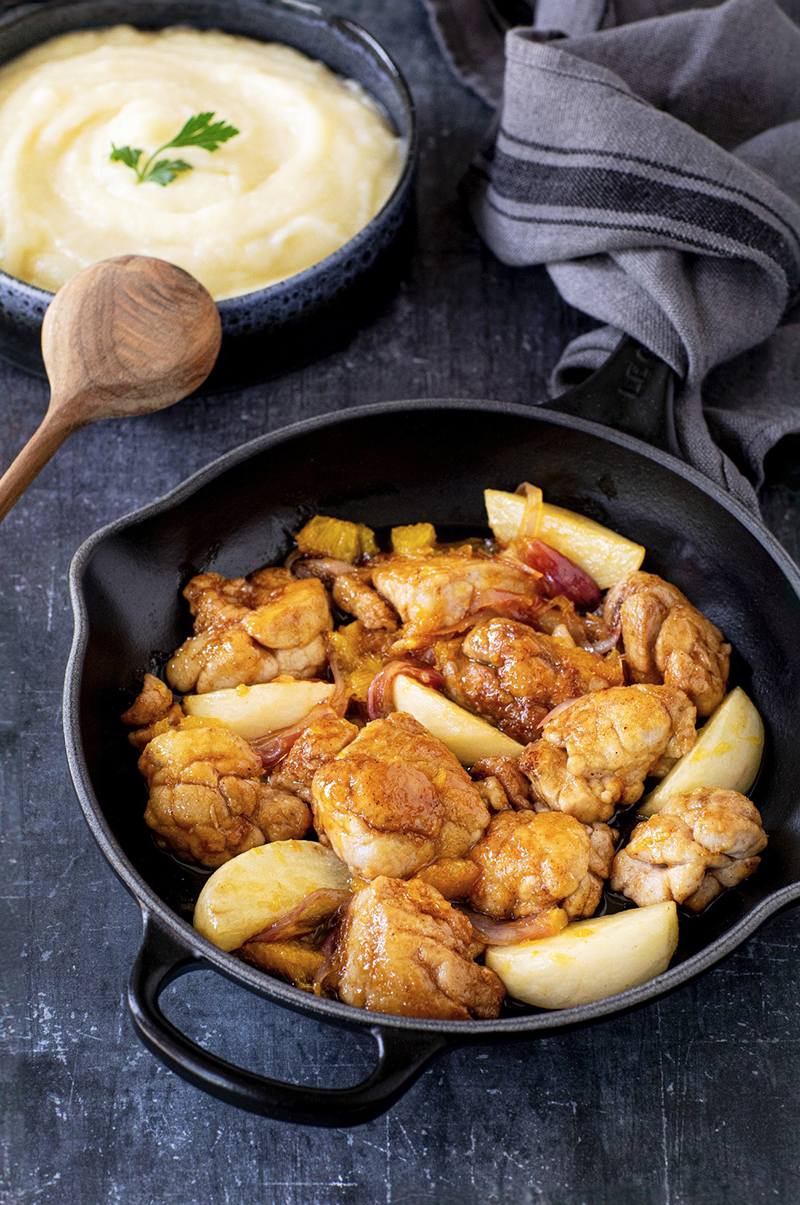 Sauté de ris de veau mandarine