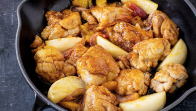 Sauté de ris de veau mandarine