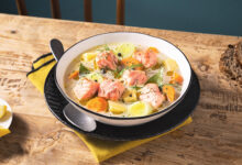Soupe nordique saumon de Norvège