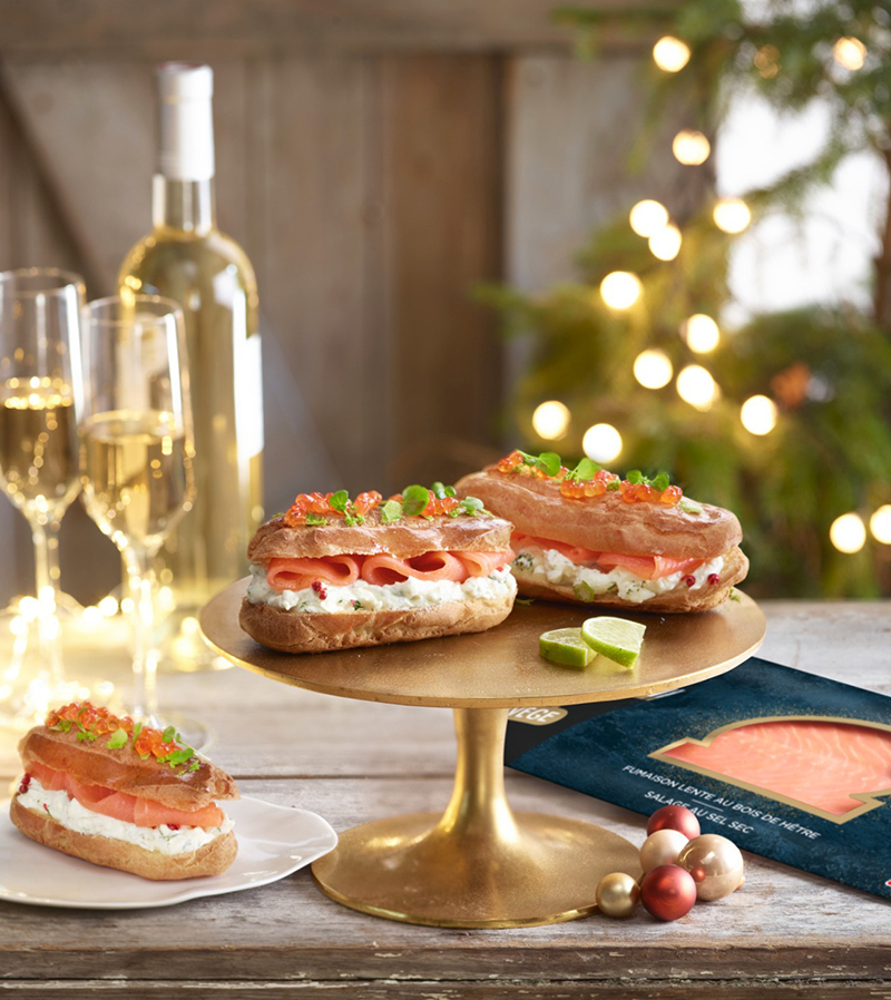 Éclairs gourmands saumon fumé MOWI®