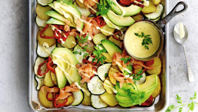 Traybake à l’avocat