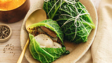 Petits choux farcis noix de Saint-Jacques foie gras