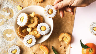 Sablés fourrés Clémentine de Corse IGP