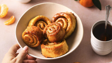 Brioches roulées Clémentine de Corse IGP