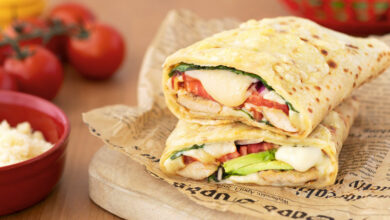 Crêpes tacos Spécial Pizza Entremont