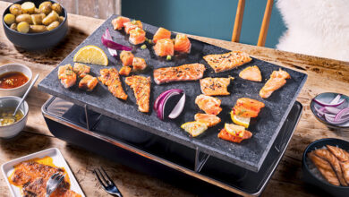 Pierrade saumon de Norvège