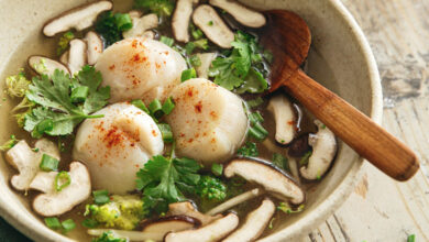 Bouillon thaï noix de Saint-Jacques