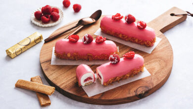 Fingers chantilly framboise croustillant Crêpes Dentelle Gavottes® chocolat blanc