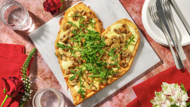 Pizza des amoureux saveur truffe