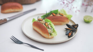 Lobster rolls Moules de bouchot Baie du Mont-Saint-Michel