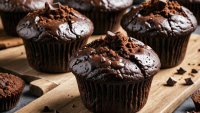 Muffins chocolat moelleux