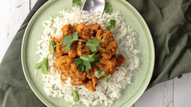 Tikka Massala veggie chou-fleur