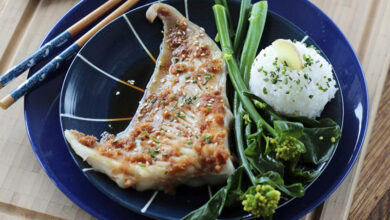 Raie vapeur gingembre