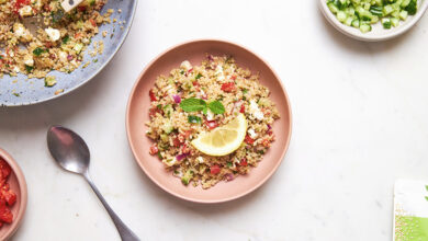 Taboulé quinoa végétarien