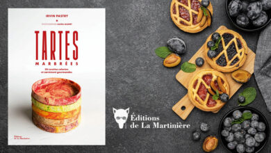 Tartes marbrées - Irvin Pastry
