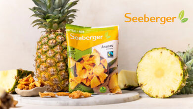 Seeberger Ananas séché sans sucre ajouté