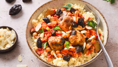 Boulettes mijotées de porc Pruneaux d’Agen IGP