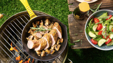 Filet de porc glacé moutarde