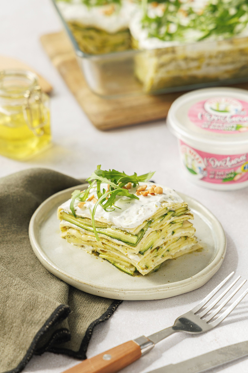 Lasagnes de courgettes pesto Petit Billy