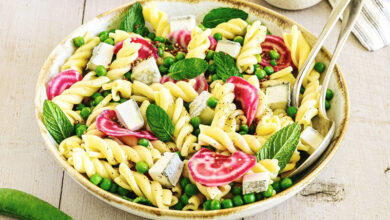 Salade de pâtes petits pois Vanlençay AOP