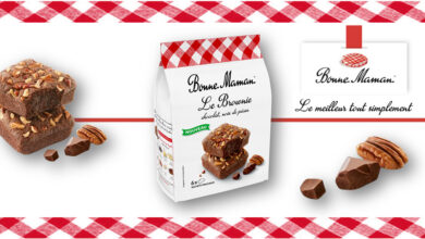 Brownie chocolat, noix de pécan Bonne Maman