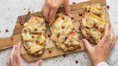 Bruschettas Maroilles AOP