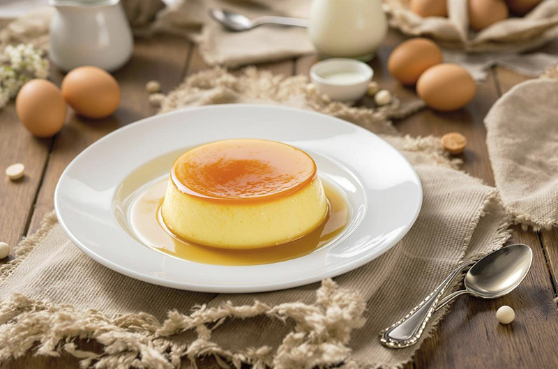 Crème renversée caramel