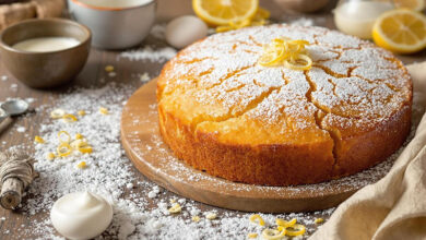 Gâteau au yaourt et citron