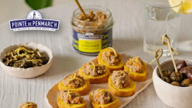 Rillettes de sardines zestes de citron algues de Bretagne