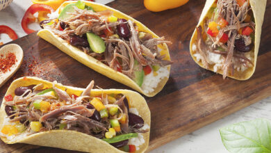 Tacos Tex-Mex Confit canard